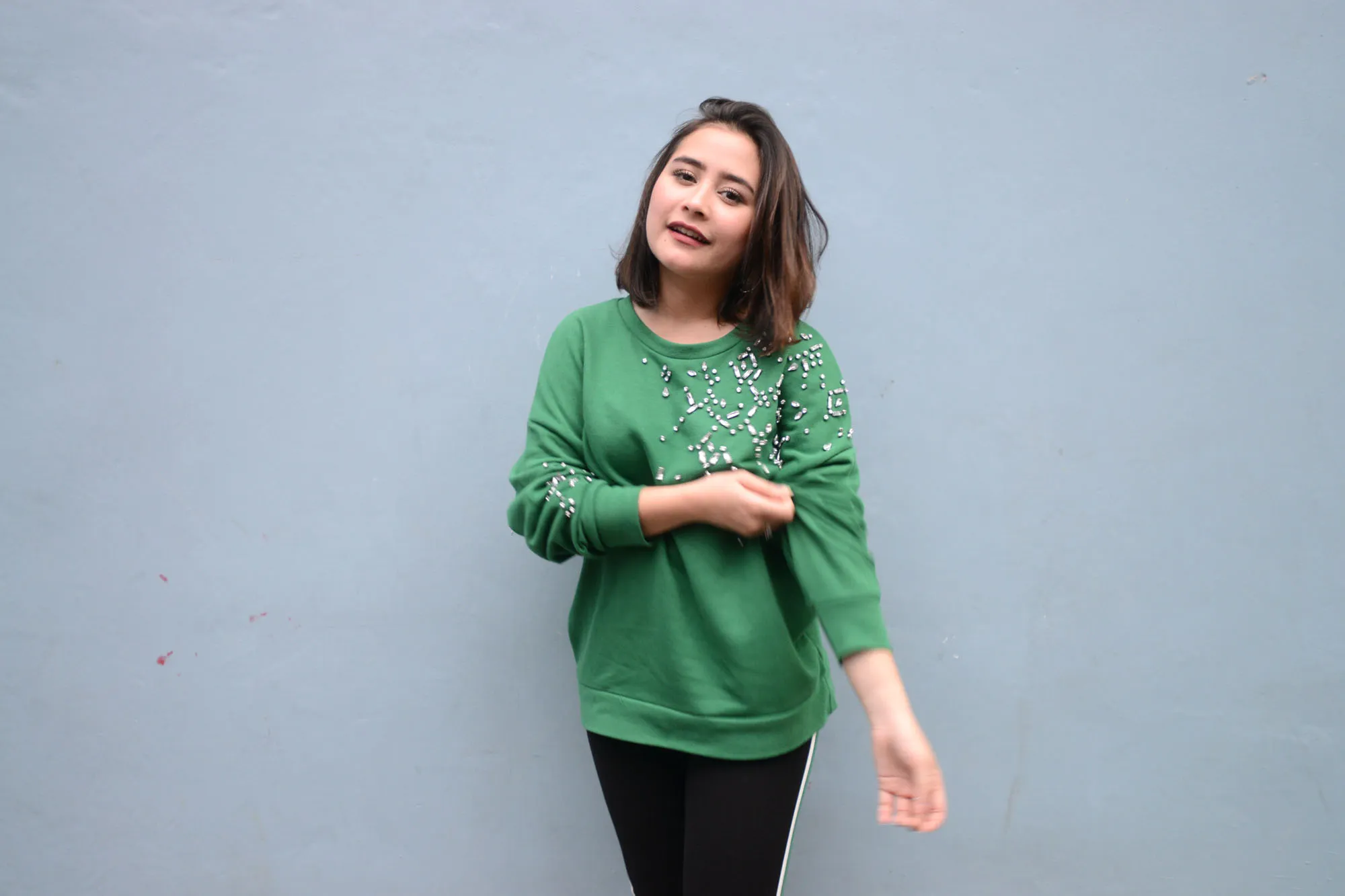 Prilly Latuconsina tak ingin menutupi hubungannya dengan Maxime Bouttier pada publik © KapanLagi.com/Bayu Herdianto