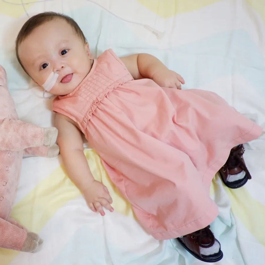 Baby Zio yang kini kondisinya telah membaik. © Instagram/ joannaalexandra