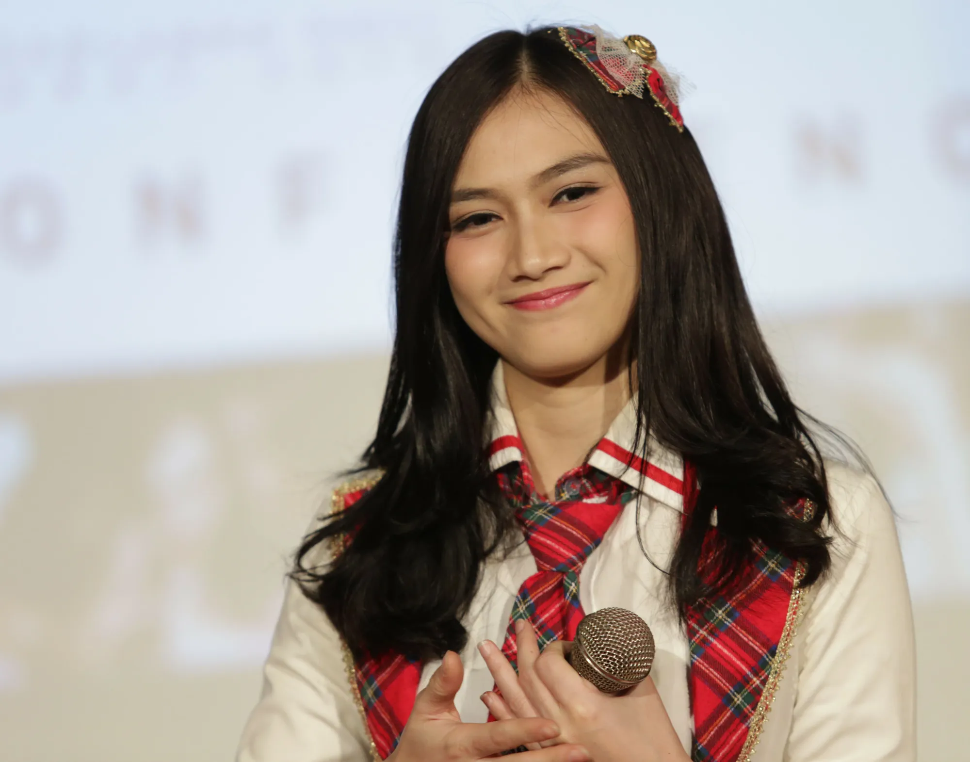 Bangun siang, jadi hal pertama yang ingin dilakukan Melody setelah graduate dari JKT48 © KapanLagi.com/Agus Apriyanto