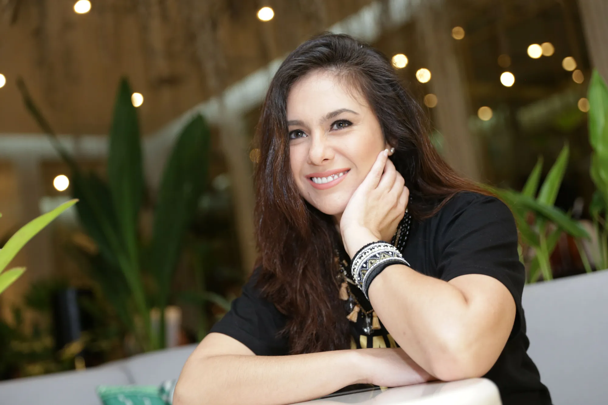 Wulan Guritno ungkap jika olahraga membantu menjaga kebugarannya selama berpuasa © KapanLagi.com/Agus Apriyanto
