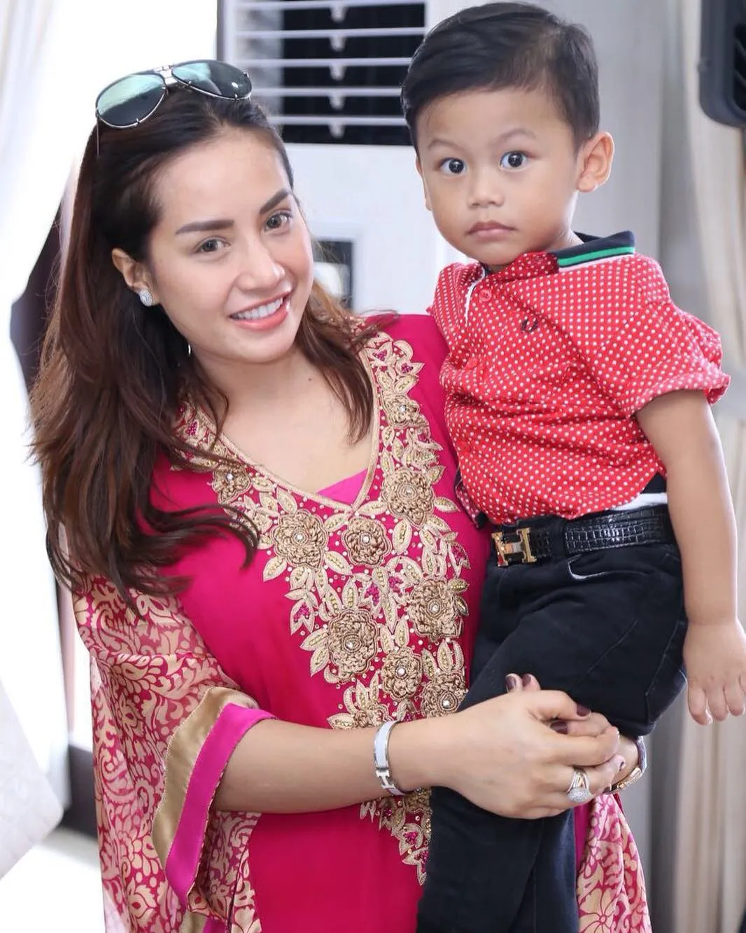 Shinta Bachir dan Anak © Instagram/b4hir86_real