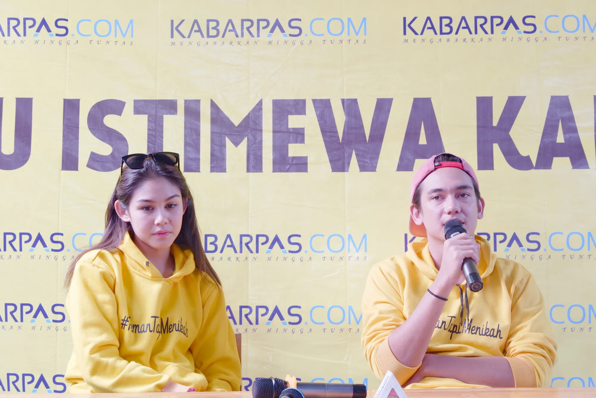 Adipati melihat Vanesha sebagai sosok yang suportif dalam hidupnya © KapanLagi.com/Wulan Noviarina