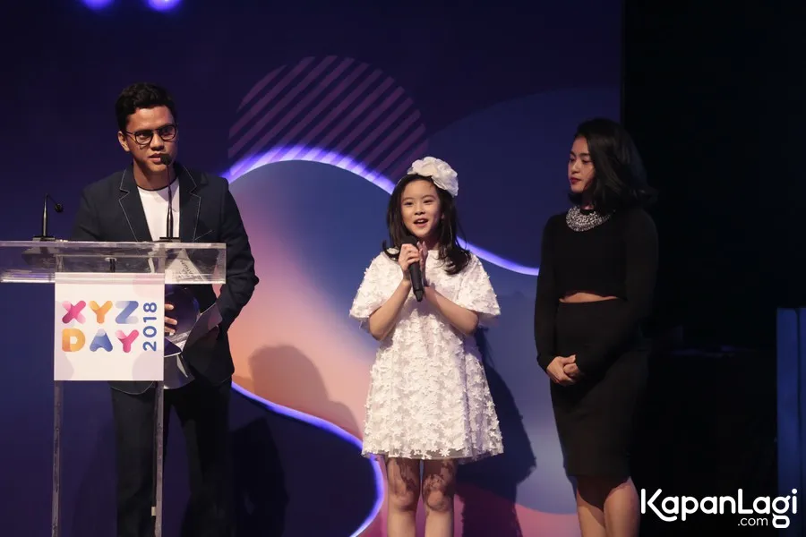 Clarice Cutie menjadi pembuka acara XYZ Creator Award 2018. © KapanLagi.com/Muhammad Akrom Sukarya