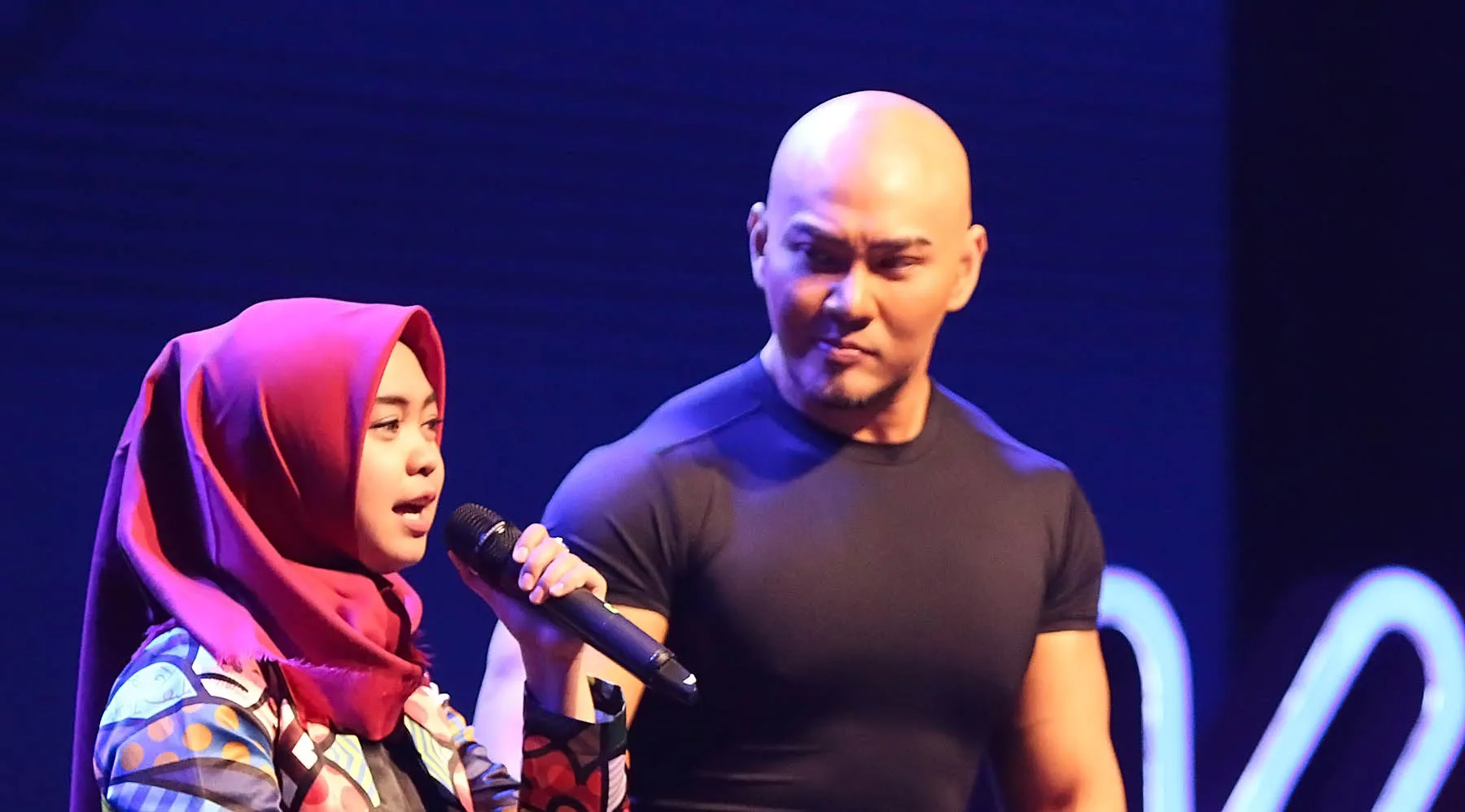 Ria Ricis tak bisa menyembunyikan rasa senangnya karena bisa menjadi bagian dari XYZ Day 2018 © Bintang.com/Bambang E. Ros