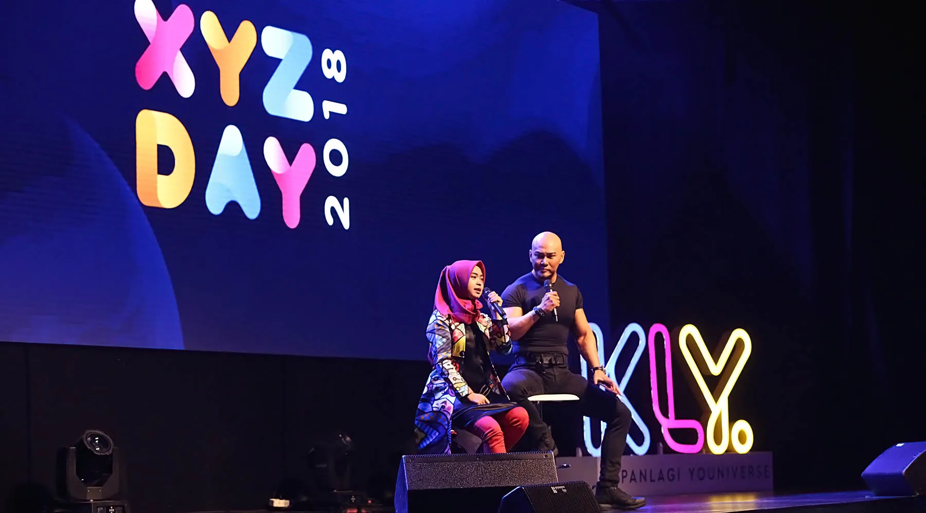 Melalui acara seperti XYZ Day 2018, Ria Ricis berharap akan ada banyak orang yang mampu meraih cita-cita yang memang diinginkan © Bintang.com/Bambang E. Ros