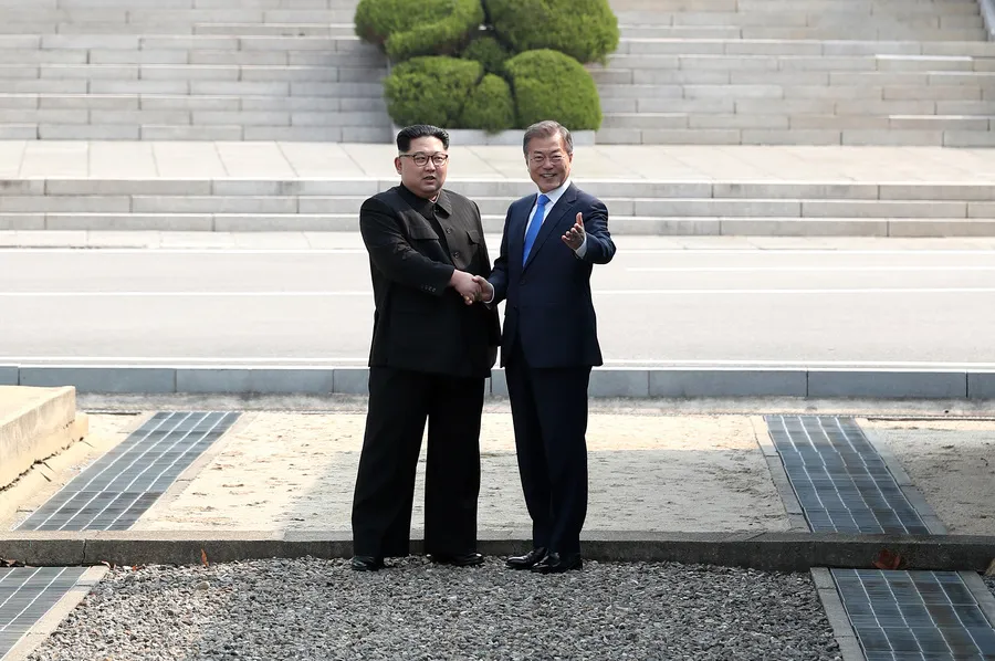 PROMETHEUS drama yang terinspirasi dari hubungan Korea Utara dan Korea Selatan saat ini. © AFP