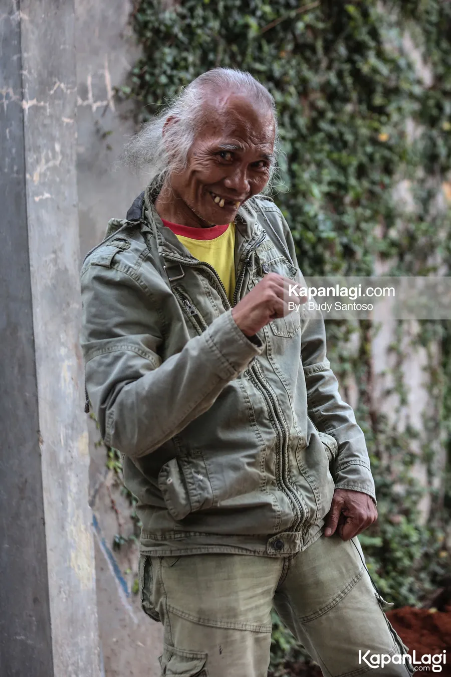 Senyum Boneng menyambut kedatangan kami / Credit: KapanLagi - Budy Santoso