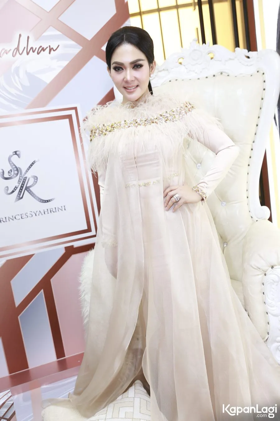 Sang incess selalu tampil cantik di setiap kesempatan / Credit: KapanLagi - Agus Apriyanto