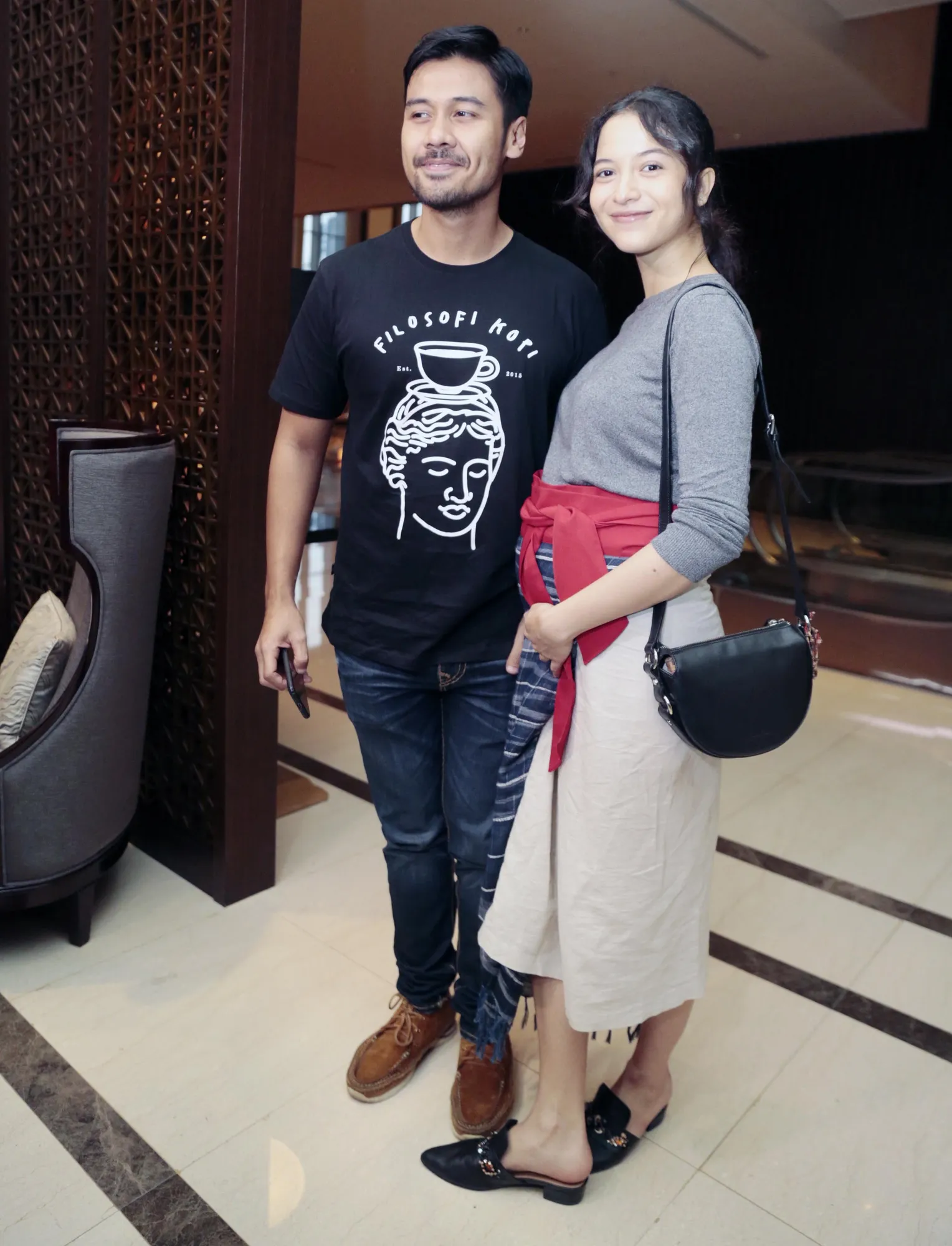 Chicco dan Putri belum mau ungkap jenis kelamin anak mereka ©KapanLagi.com/Muhammad Akrom Sukarya