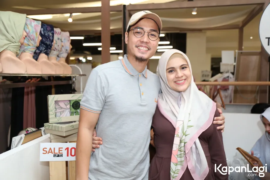 Nyca Gyna dan Rizky Kinos sedang beradaptasi mengurus dua anak. © KapanLagi.com/Akbar Prabowo Triyuwono