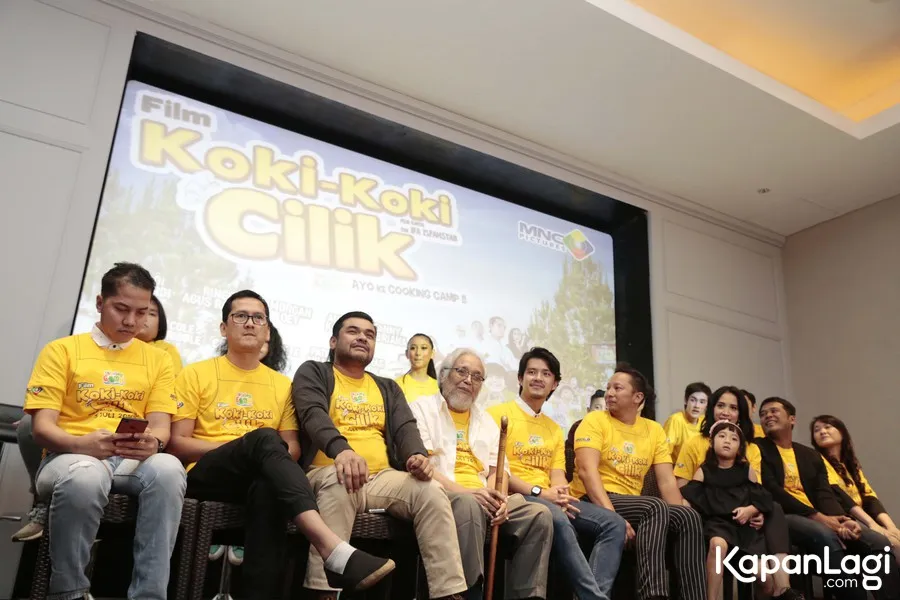 Prescon film KOKI-KOKI CILIK. © KapanLagi.com/Muhammad Akrom Sukarya