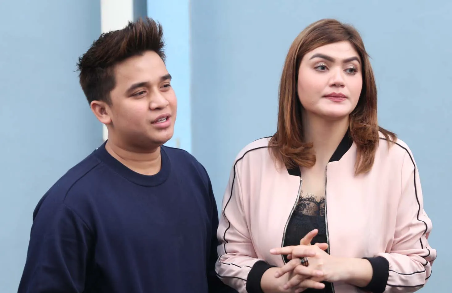 Menurut Billy Syahputra, Nikita Mirzani termasuk orang yang beruntung masih mendapat hidayah untuk berhijab © KapanLagi.com/Muhammad Akrom Sukarya