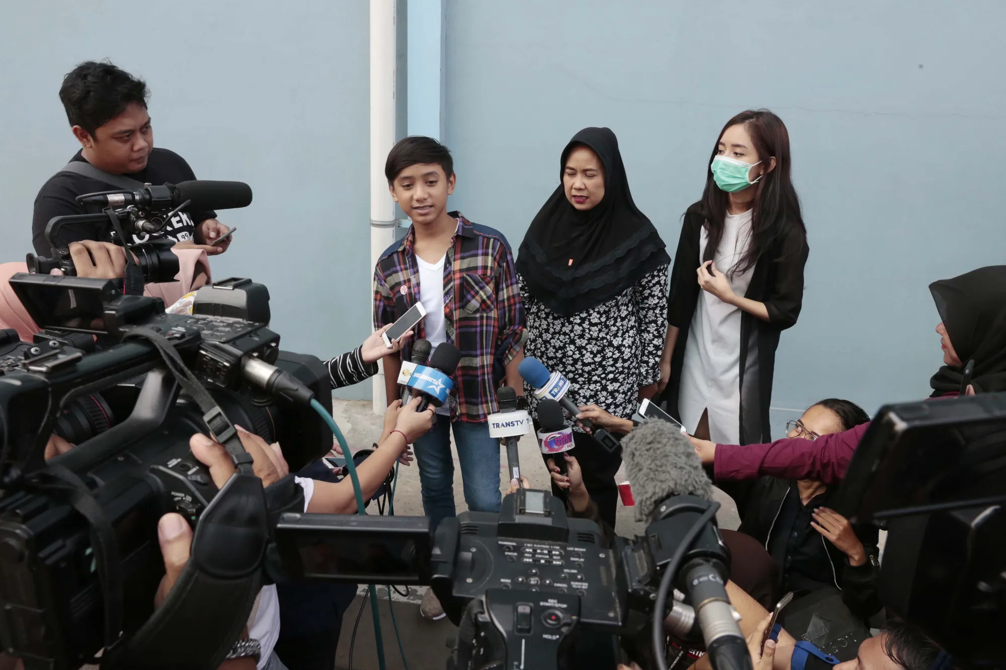 Melihat komentar pedas dan bully di social media miliknya, Bowo pilih diam © KapanLagi.com/Muhammad Akrom Sukarya