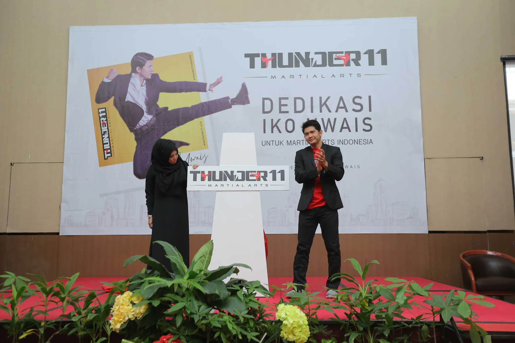 Sempat ragu, Iko Uwais akhirnya mantap untuk membuka sekolah martial arts © KapanLagi.com/Bayu Herdianto