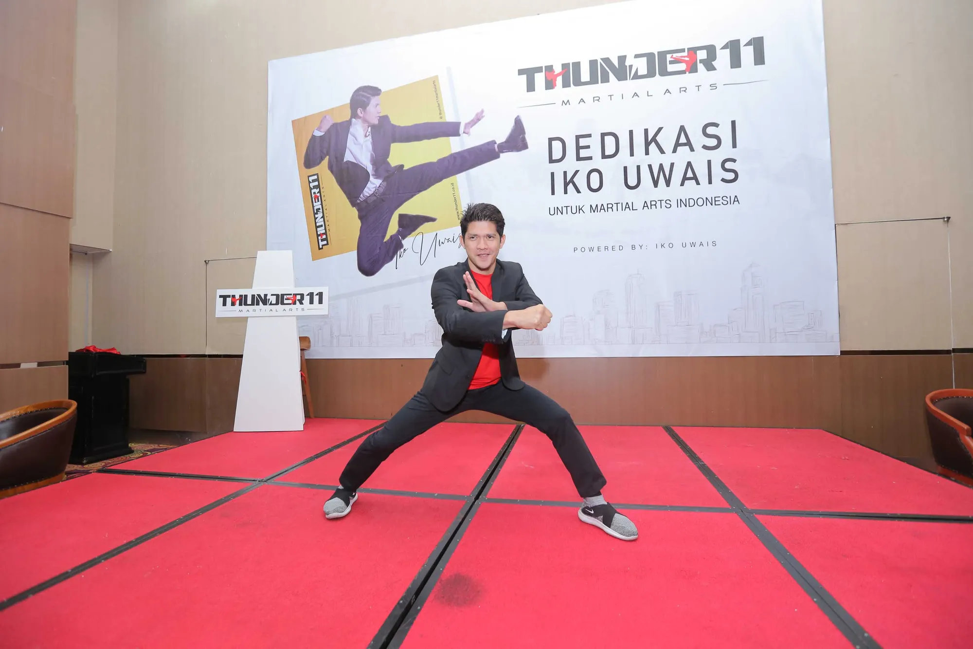 Iko Uwais berharap bisa ikut mengubah mind set anak-anak muda tentang bela diri © KapanLagi.com/Bayu Herdianto