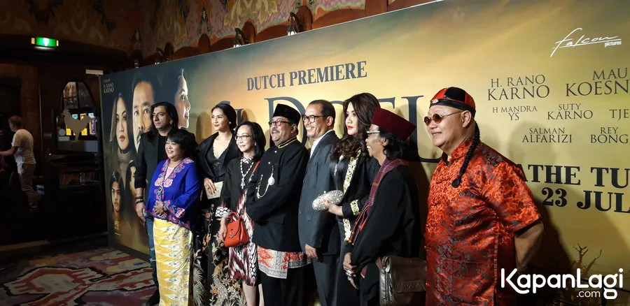 Gala premier SI DOEL THE MOVIE yang digelar di Pathe Tuschinski, Amsterdam, Belanda, Senin (23/7). © KapanLagi.com/Mathias Purwanto