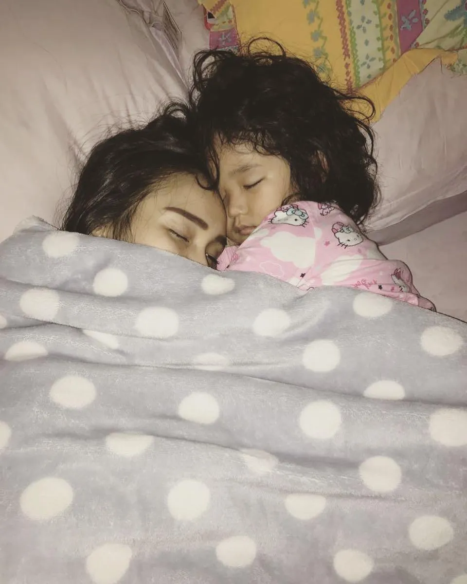 Ayu Ting Ting dan Bilqis © Instagram/ayutingting92