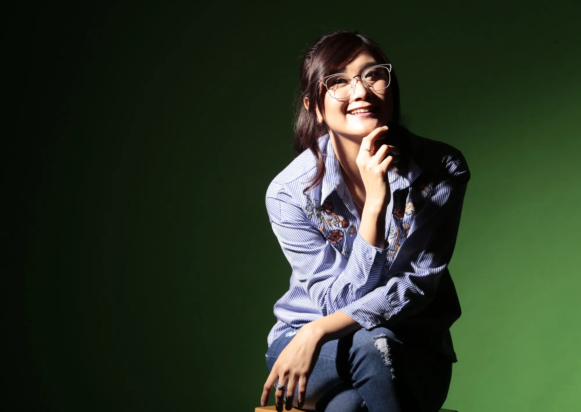 Christi Colondam runner up 2 Miss Celebrity Indonesia 2012 (Credit Foto: KapanLagi/Akrom Sukarya)