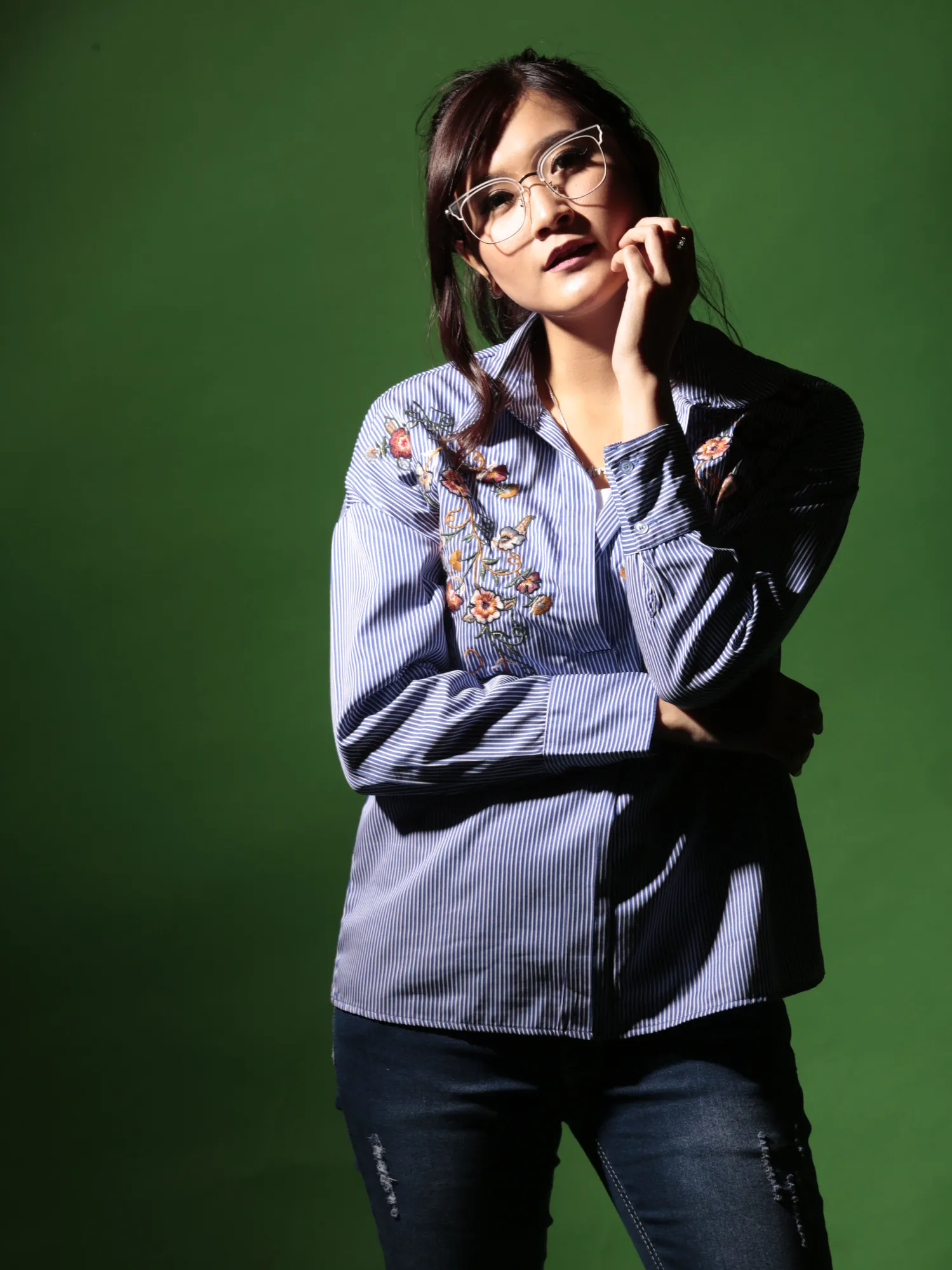 Christi Colondam runner up 2 Miss Celebrity Indonesia 2012 (Credit Foto: KapanLagi/Akrom Sukarya)