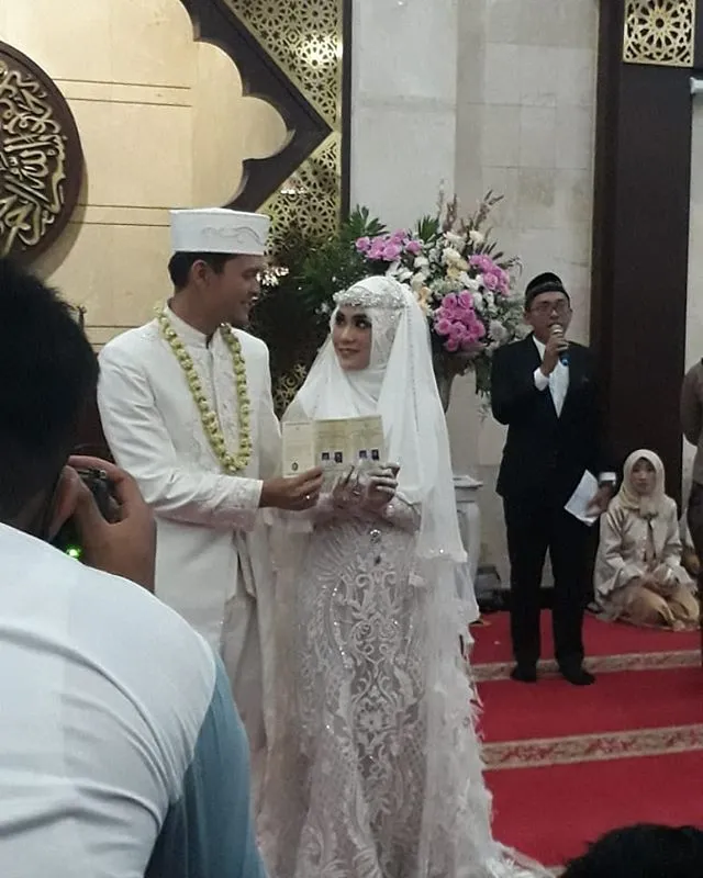 Akad nikah Anisa Rahma dan Dito ©instagram/anisarahma-12