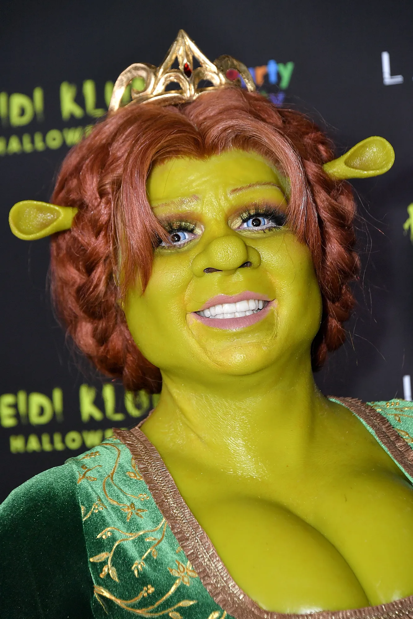 Heidi Klum jadi Fiona dalam film 'SHREK' © AFP