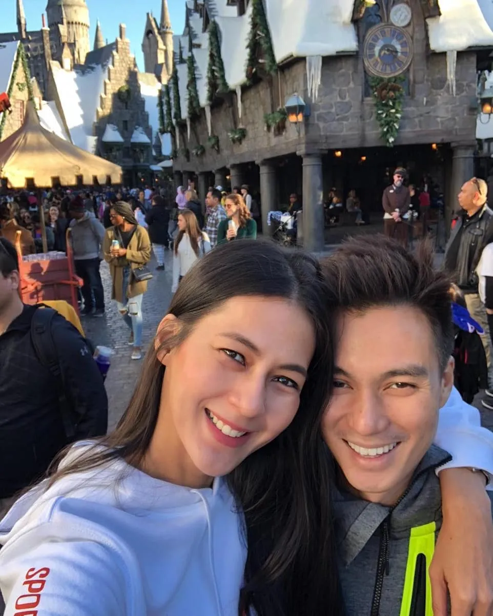 Baim Wong dan Paula Verhoeven bulan madu ke Amerika / Credit: Instagram - baimwong