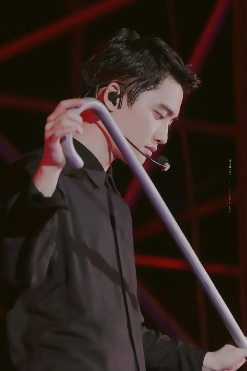 D.O. saat ngedance © WISH BOY