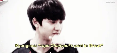 D.O. juga bisa ngerap © MBC Every1