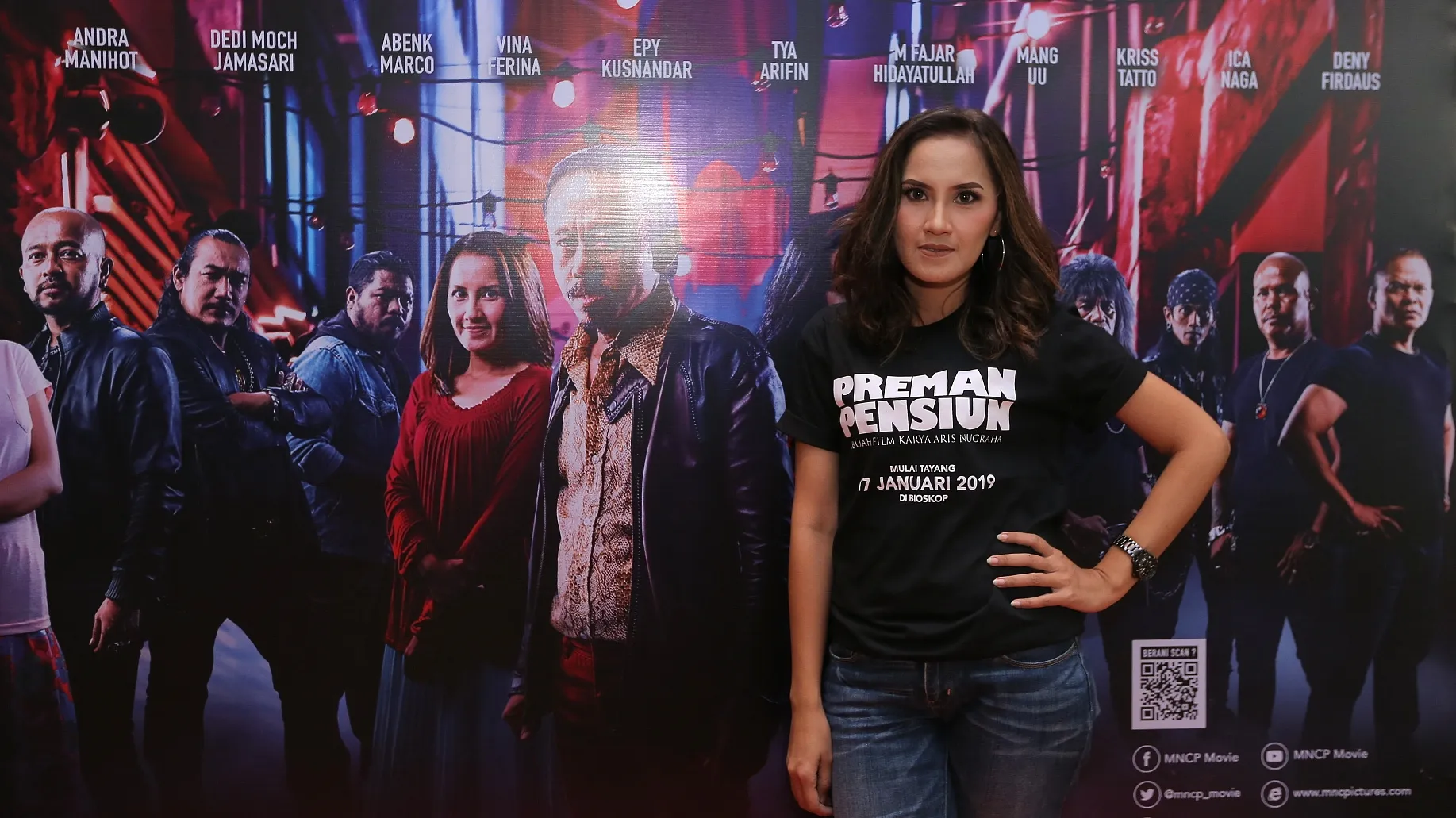 Vina Ferina salah satu pemeran 'PREMAN PENSIUN' / Credit: KapanLagi - Deki Prayoga