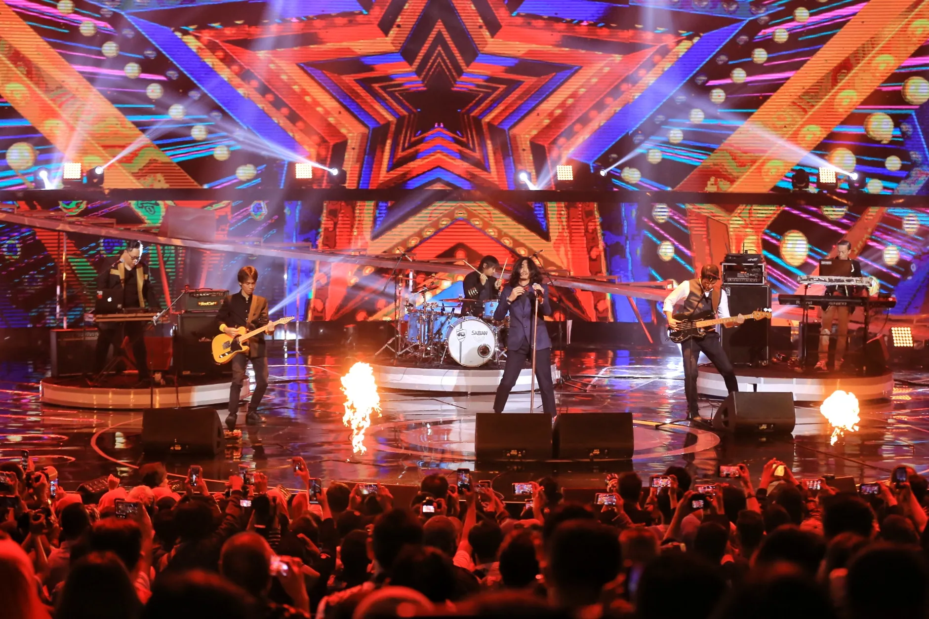 Sheila On 7 tampil di HUT Indosiar © KapanLagi.com/Adrian Utama Putra