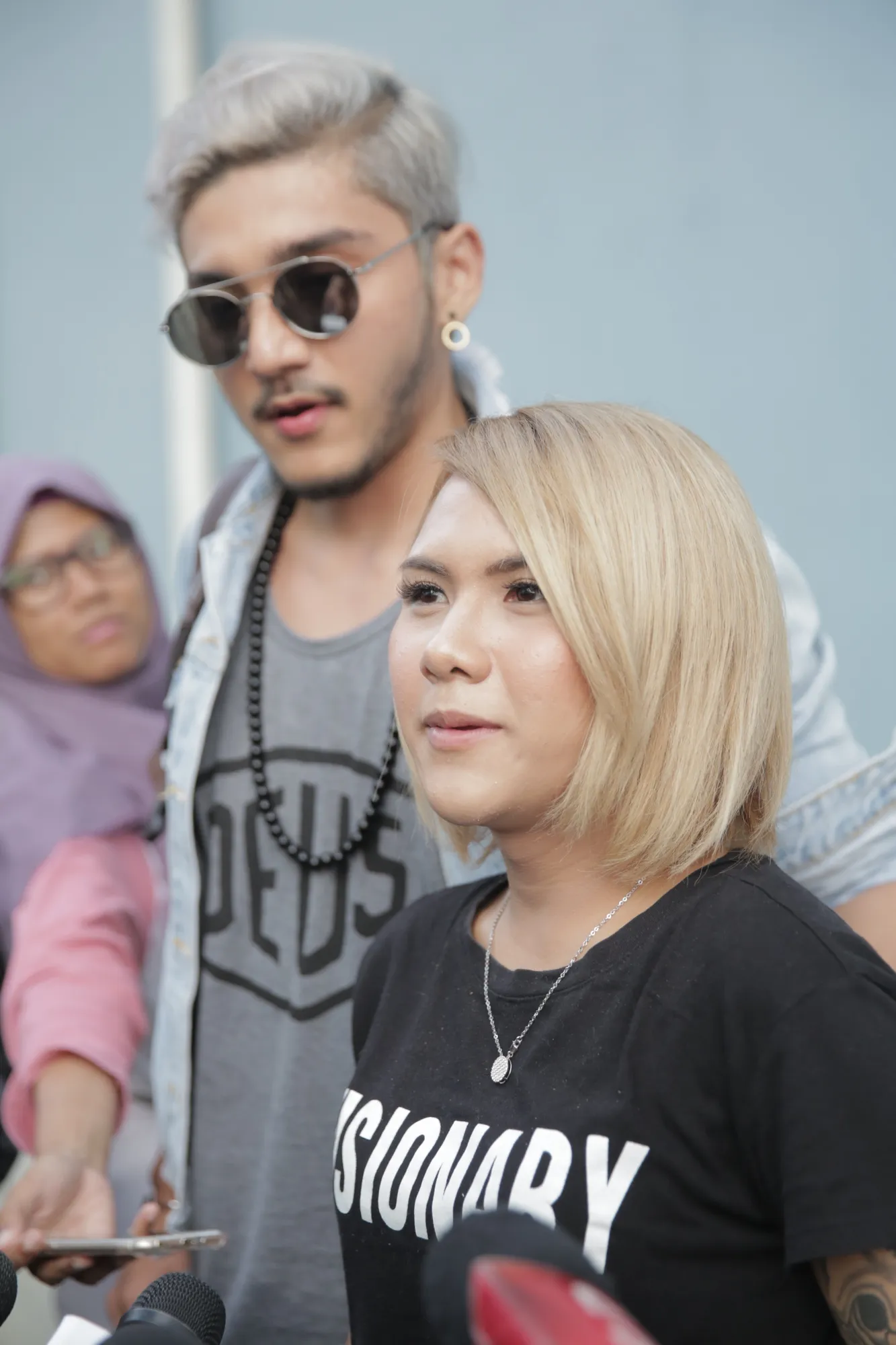 Evelyn belum kabari Aming tentang hubungannya / Credit: KapanLagi - Nurwahyunan