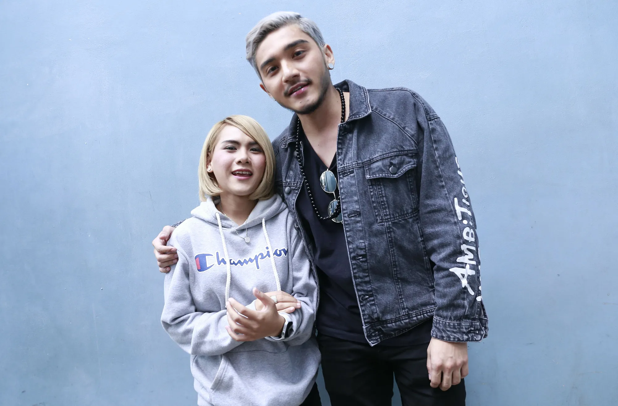 Evelyn Nada Anjani dan Isa Khan © KapanLagi/Agus Apriyanto