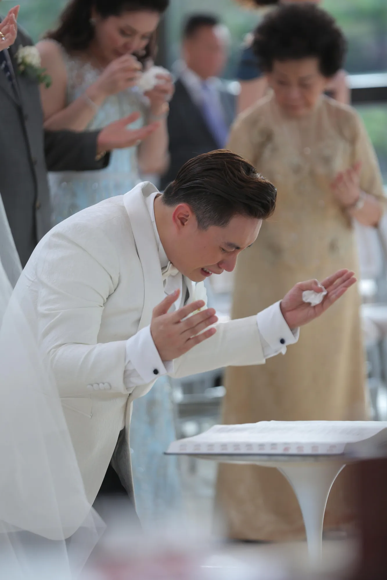 Edric rasakan haru di hari pernikahan © KapanLagi.com/Budy Santoso