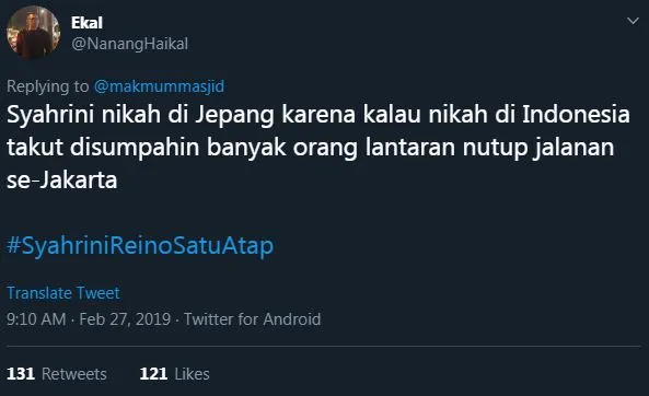 Nutup Jalan