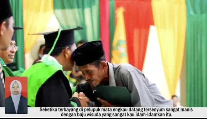 Rina meninggal karena sakit (credit: instagram.com/uin_arraniry_official)