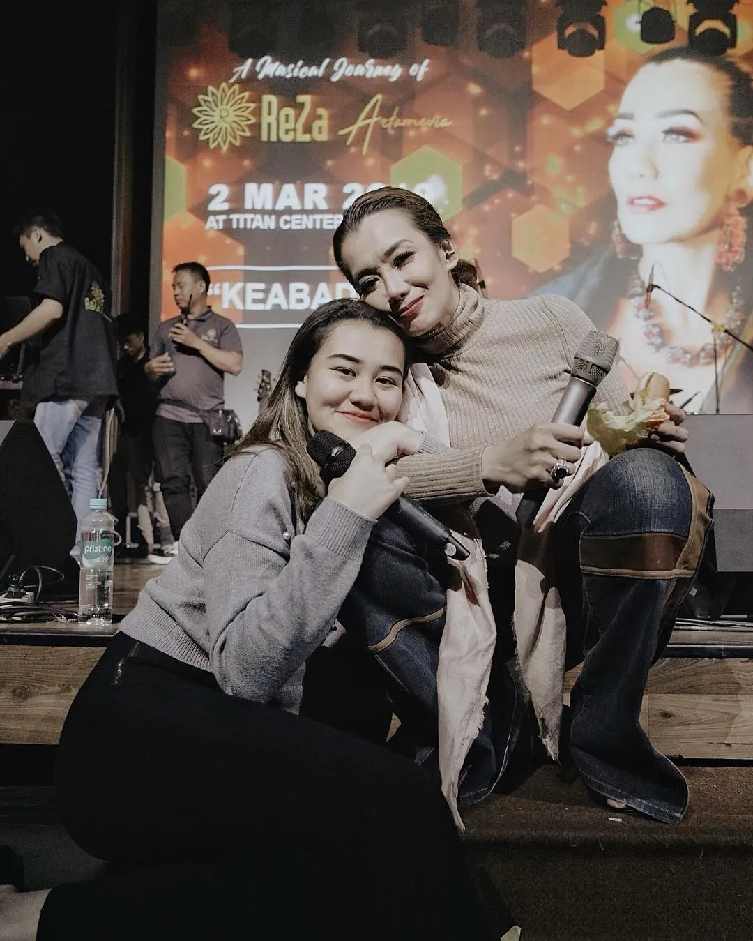 Aaliyah dan Reza (credit: instagram.com/aaliyah.massaid)