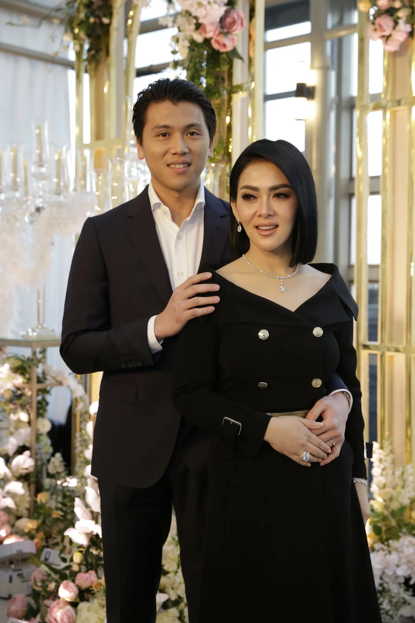 Reino lamar Syahrini pada Januari lalu © KapanLagi.com®/Agus Apriyanto