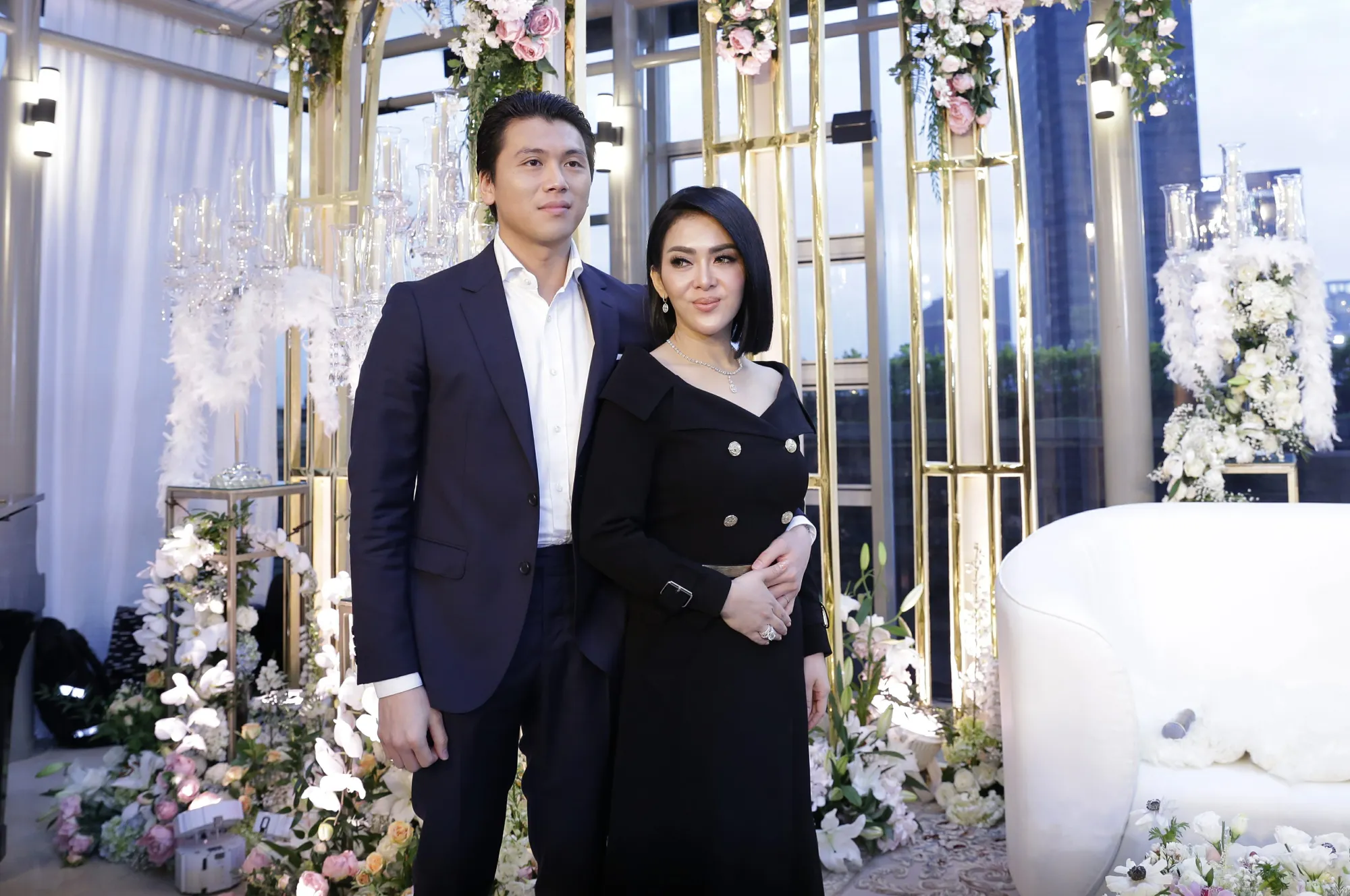 Syahrini - Reino Barack resmi menikah Februari 2019 © KapanLagi.com/Agus Apriyanto