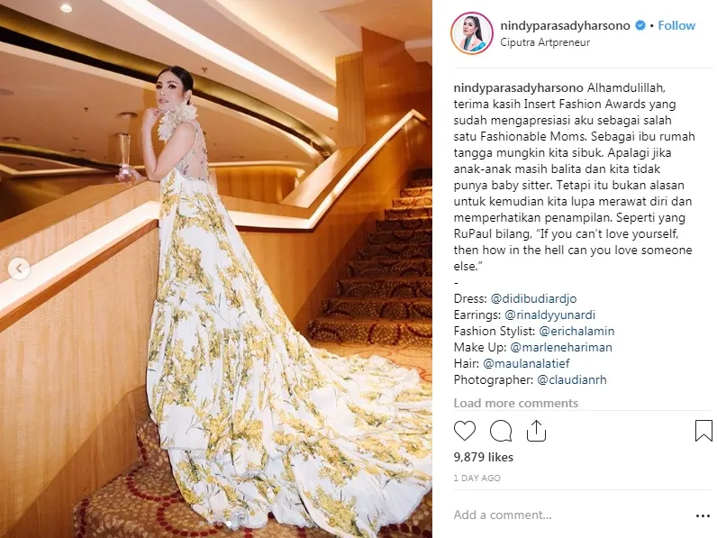 Credit: instagram.com/nindyparasadyharsono