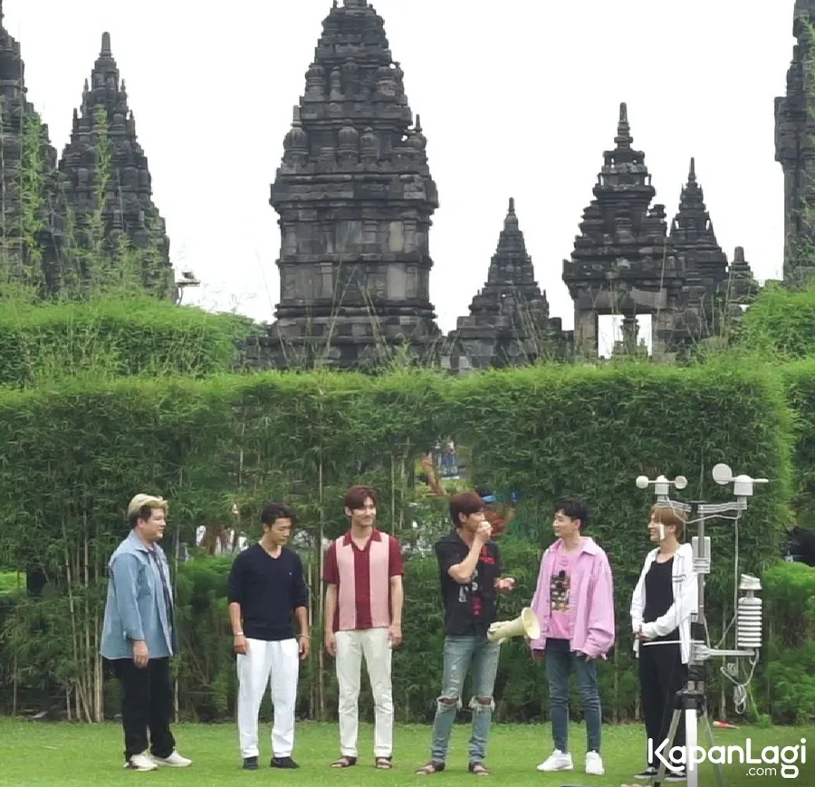 TVXQ dan Super Junior di Prambanan © KapanLagi.com/Mita Anandayu