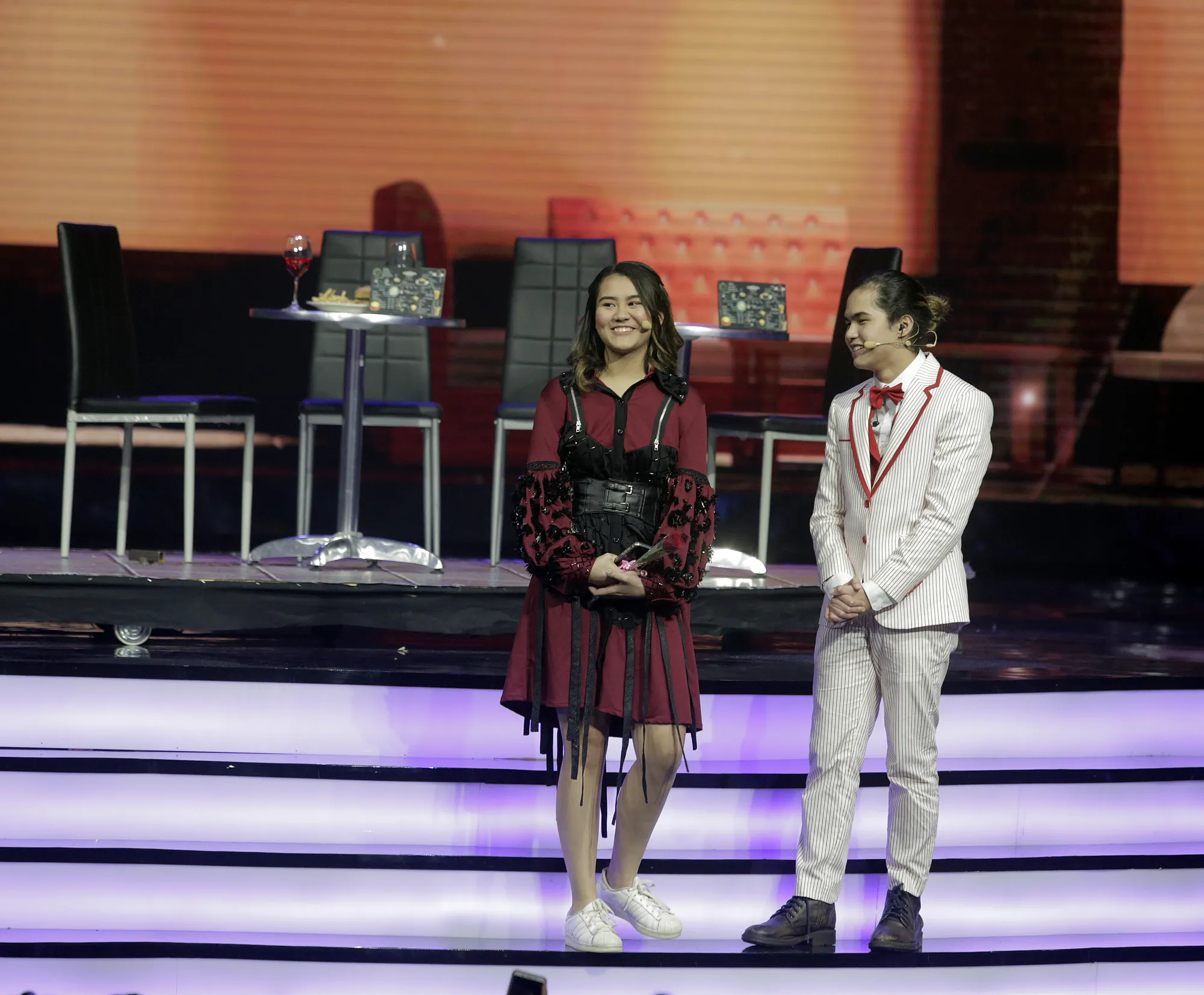 Penampilan Aaliyah Massaid - Dul Jaelani di HUT ANTV © KapanLagi.com/Muhammad Akrom Sukarya