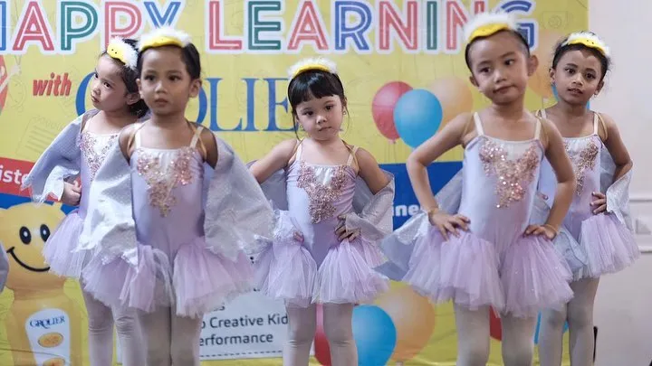 Gempi menari dengan lincah (credit: instagram.com/gisel_la)