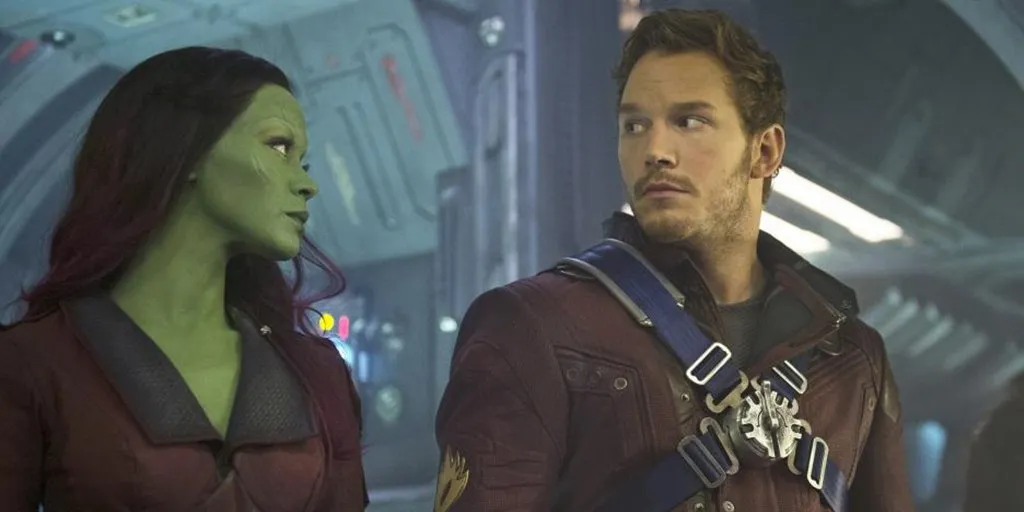Peter Quill dan Gamora