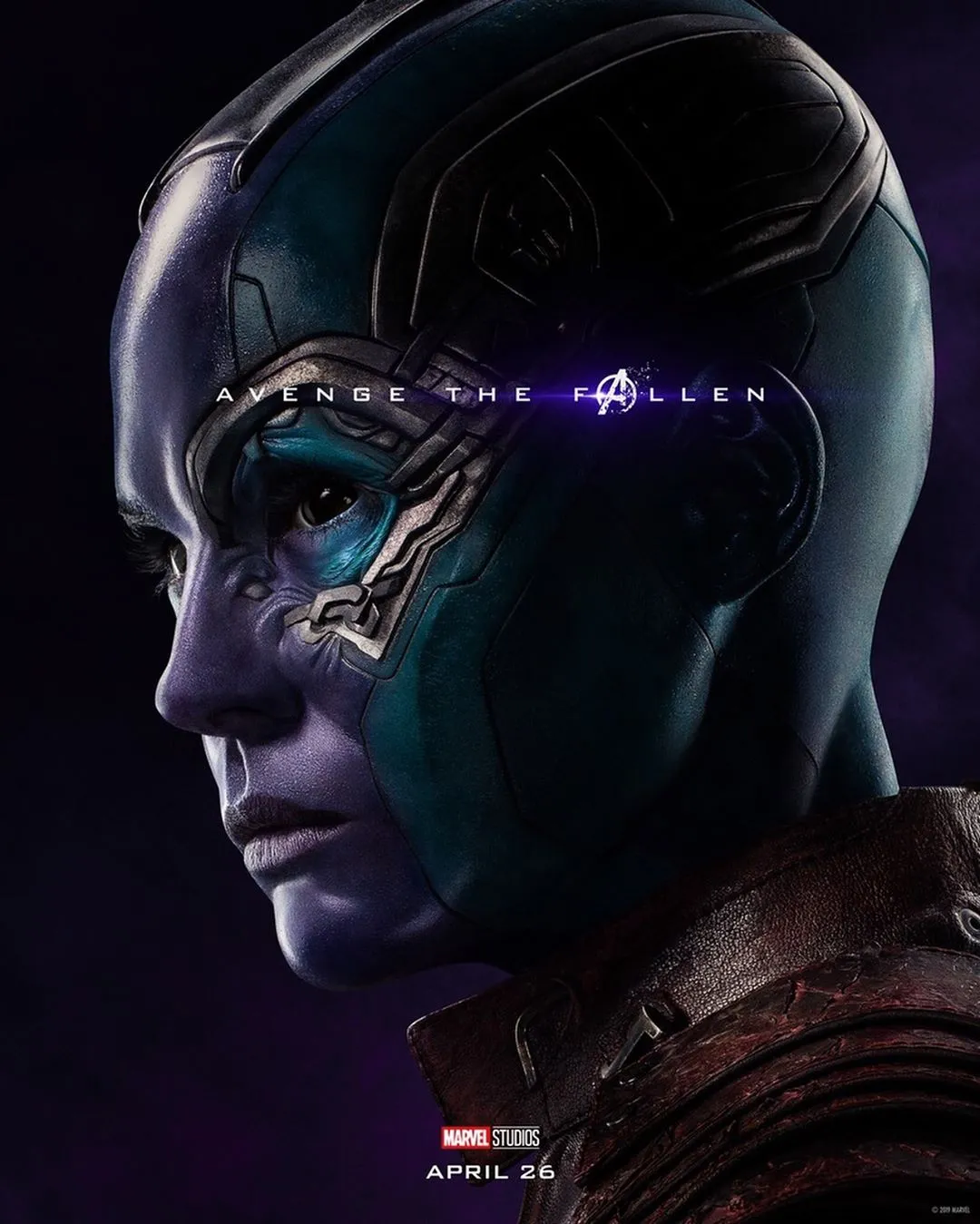 Nebula (credit: instagram.com/marvel)