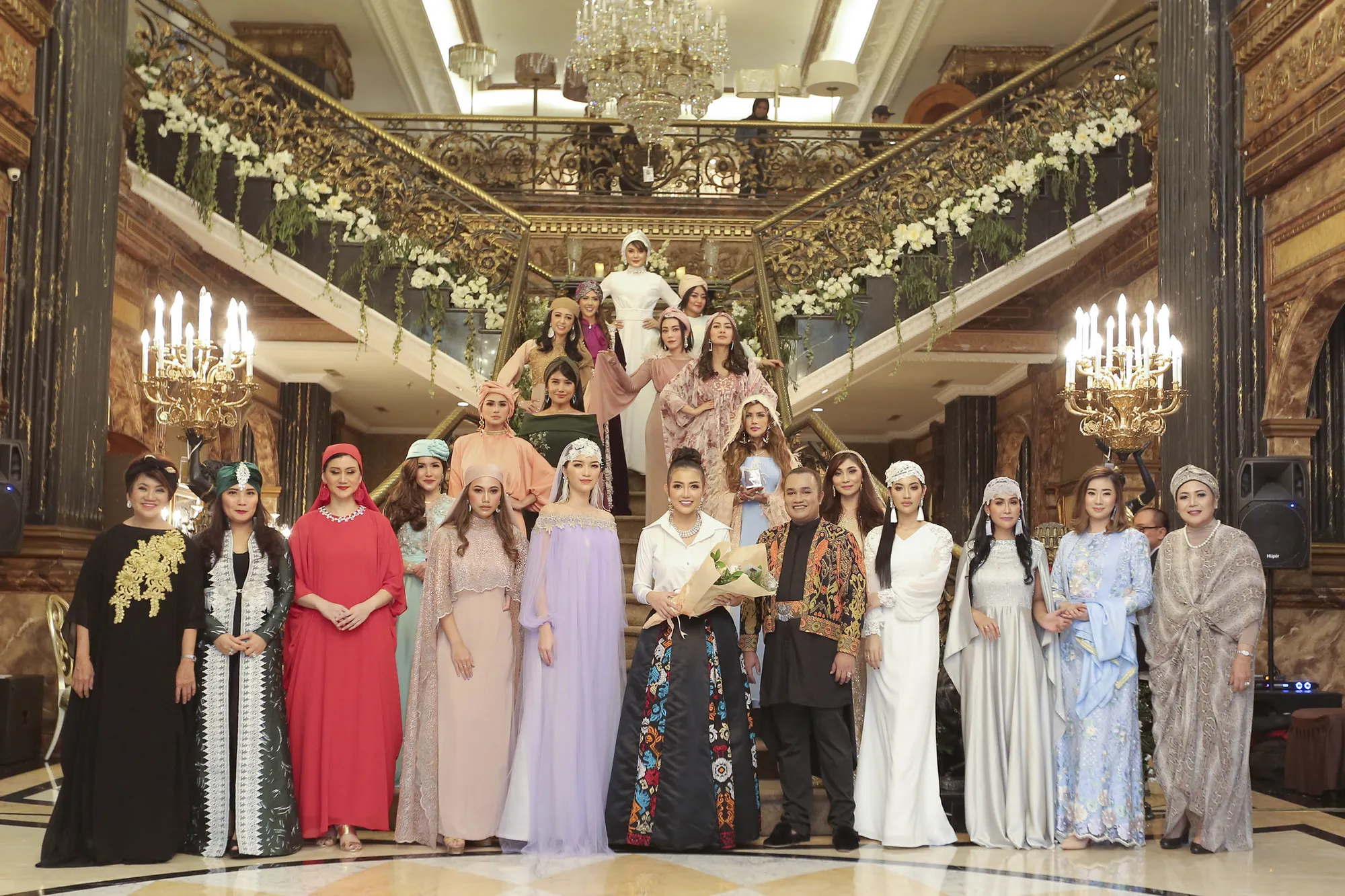 Bella Shofie dalam acara fashion show © KapanLagi.com/Budy Santoso