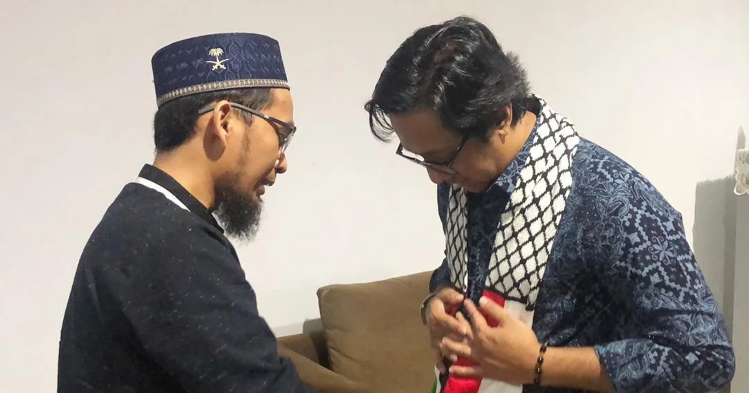 Ustaz Adi Hidayat dan Andre Taulany © Instagram