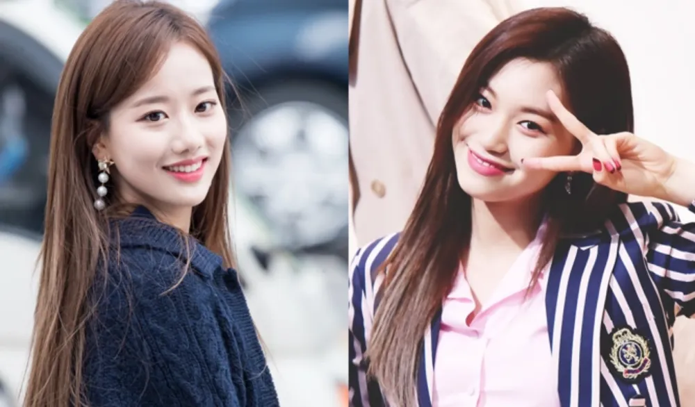 Naeun April dan Doyeon Weki Meki © Istimewa