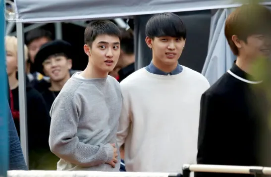 D.O. EXO dan Hyunsik BTOB © Istimewa