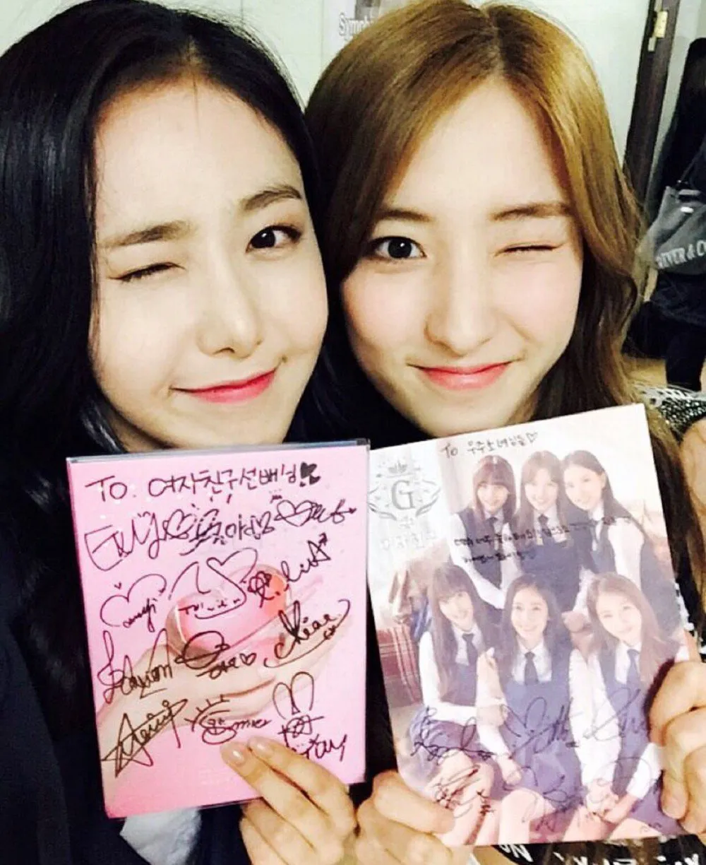 Sinb GFriend dan Eunseo WJSN © Istimewa