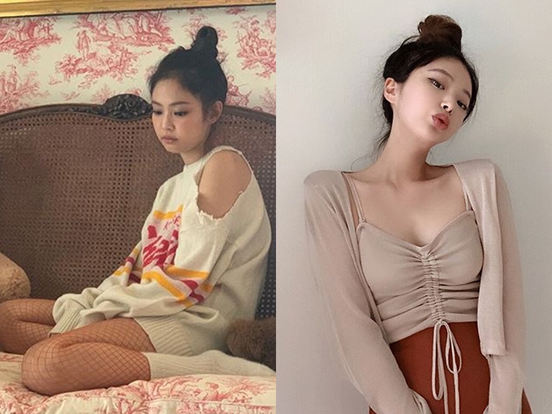  Model  Ini Meniru Visual Sampai Gaya Berbusana Dari Jennie  